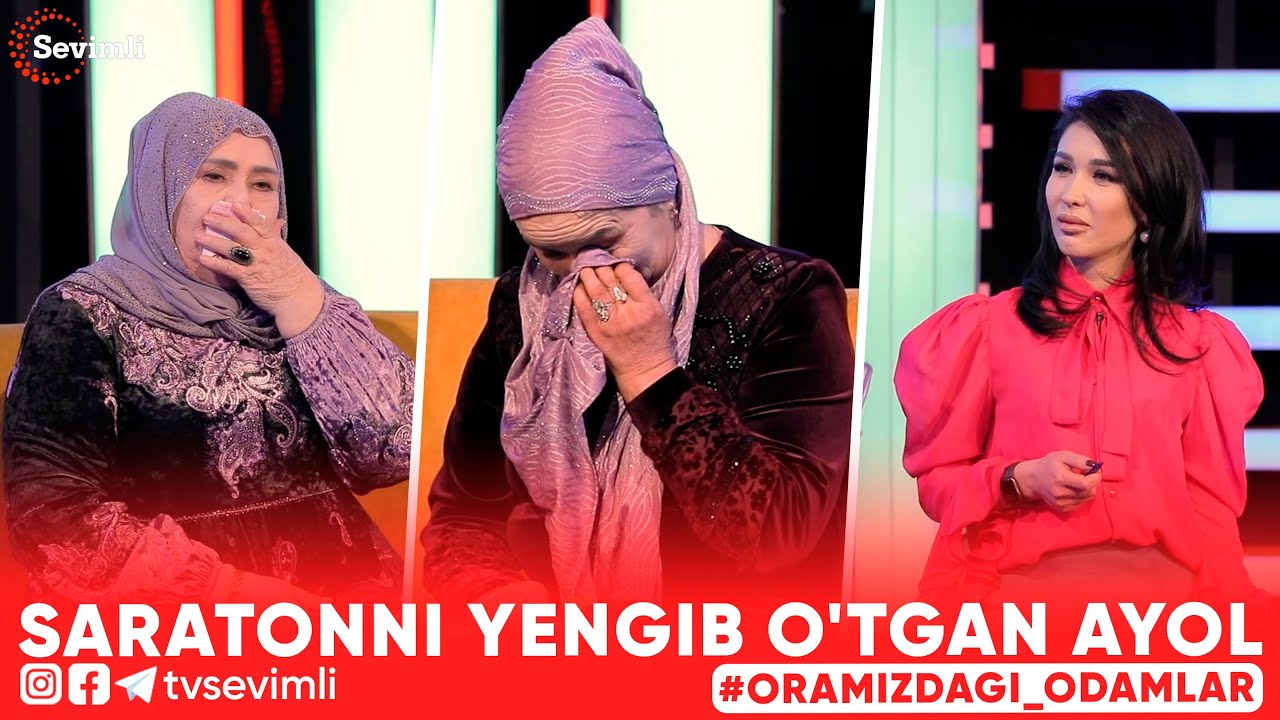 ORAMIZDAGI ODAMLAR -SARATONNI YENGIB O'TGAN AYOL