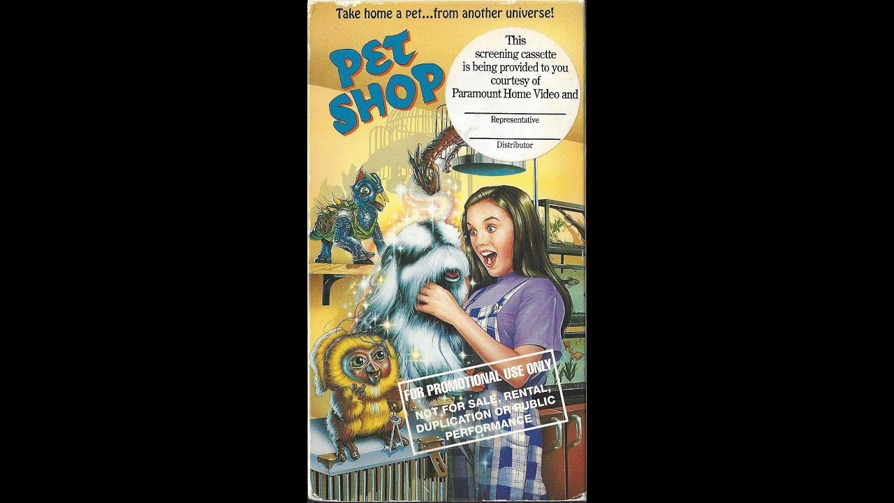 Opening to Pet Shop (1994) - 1995 Screener VHS