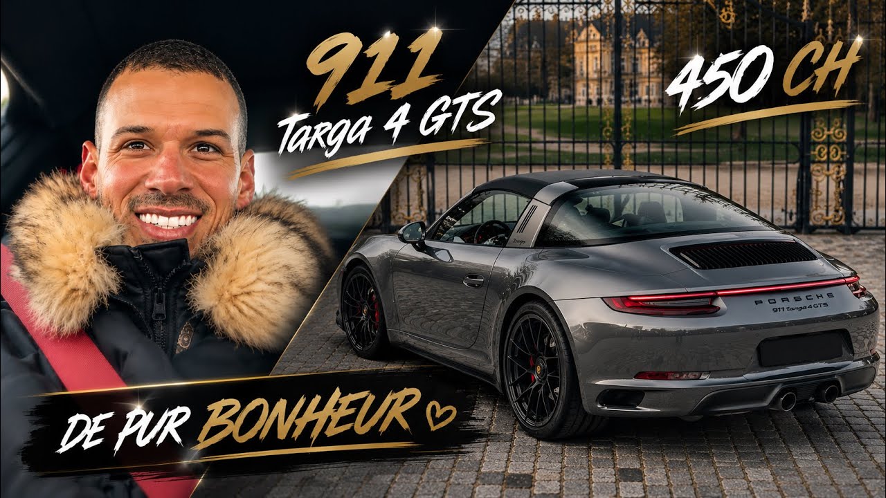 Porsche 911 TARGA 4 GTS 450 CH de pur bonheur !!! 😍