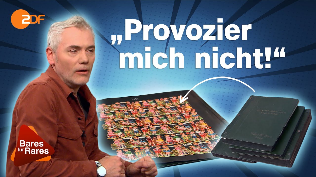 Musterbücher bieten Zündstoff: Konvolut bringt zwei Händler an ihre Grenzen | Bares für Rares