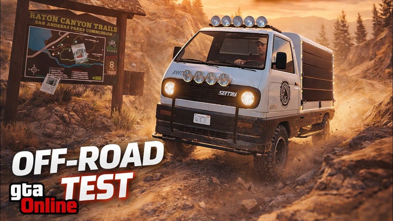 NEW Keitora OFF ROAD Build – Canyon Trail Test  GTA Online