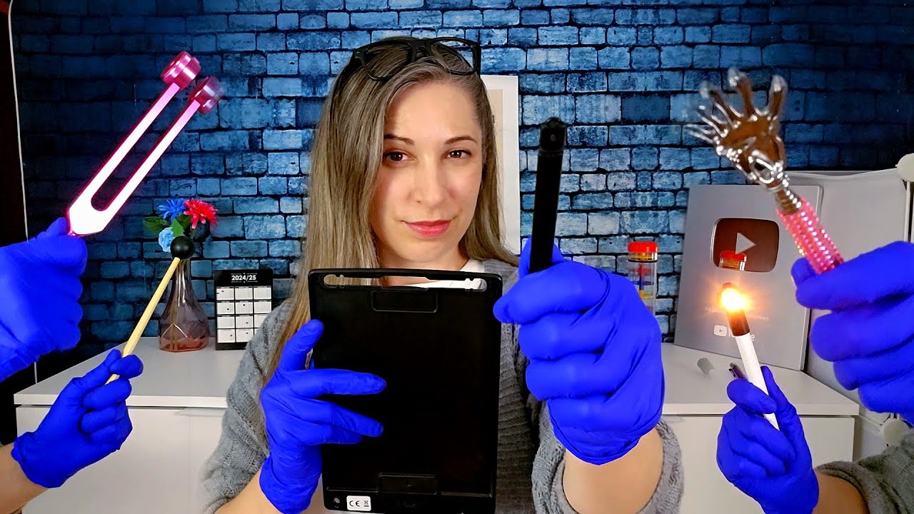 🧠 ASMR Neurológico | Evaluación PRECISA | Roleplay médico