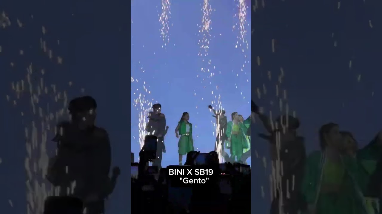 BINI X SB19 CONCERT @PuregoldChannel#trending #bini #fyp #trendingvideo