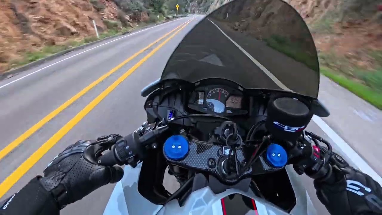 Warm up lap 💥 Cbr600rr Ortega Hwy