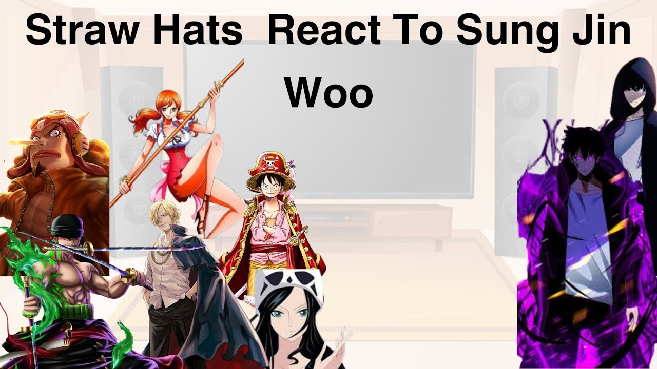 Strawhats Reacts to Sung Jin Woo! Epic Reaction | One Piece x Solo Leveling | Gacha Reaction |
