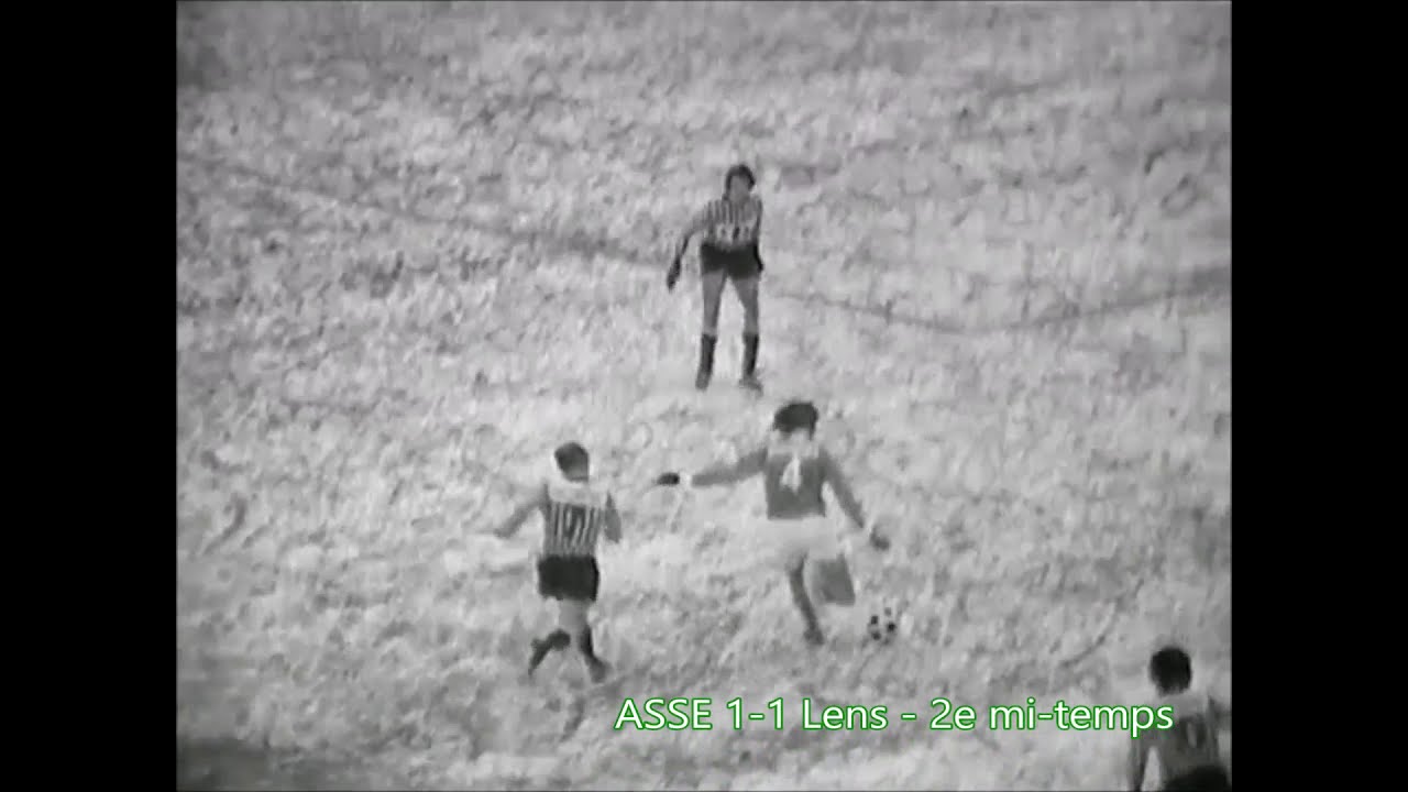 ASSE 2-1 Lens - 17e journée de D1 1973-1974