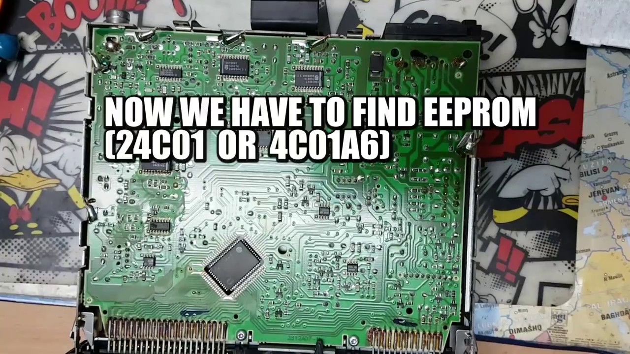 Blaupunkt Alpha CC VWZ1Z1 EEPROM Code/Decode Code Off - rozkodowanie zdjęcie kodu programatorem