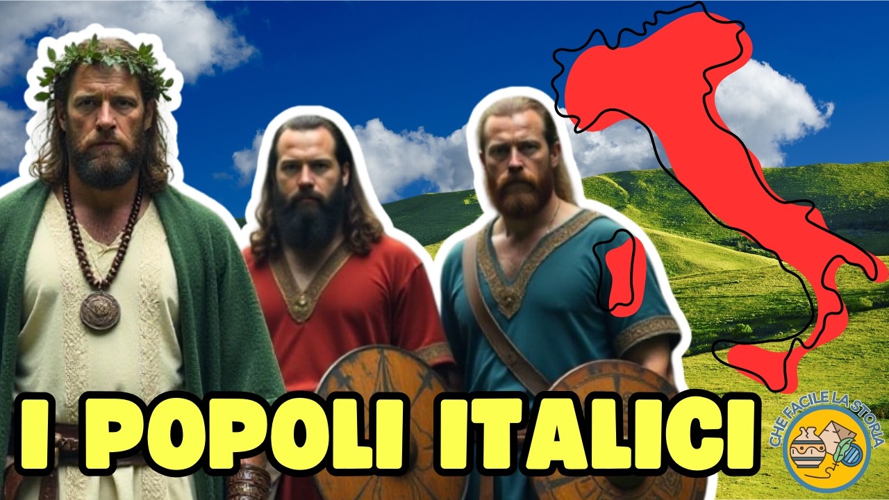 I POPOLI ITALICI | VIDEO ISTRUTTIVO PER TUTTE LE ETA' | DAI LIGURI AGLI ETRUSCHI | I CELTI