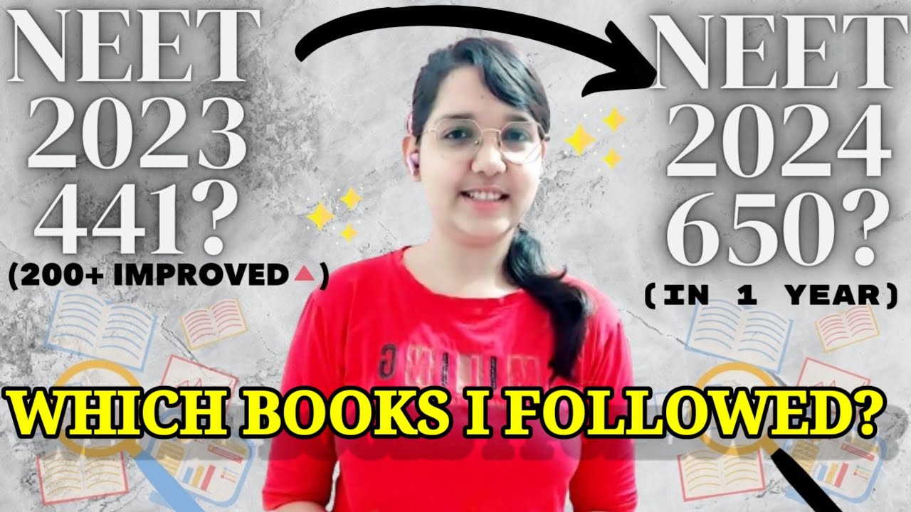 WHICH BOOKS I FOLLOWED THAT HELPED ME IMPROVE 200+ MARKS IN NEET 2024? | METHODS YOU MUST TRY*