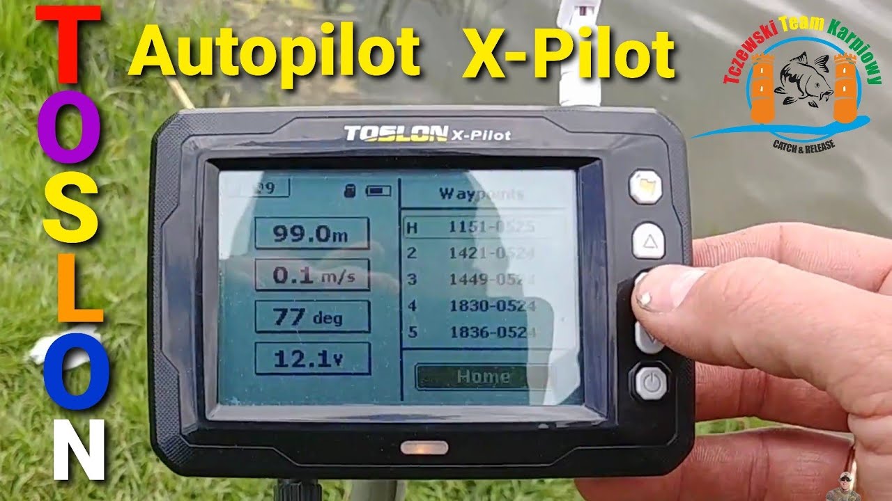 Test Autopilota Toslon X-Pilot w łódce Hunter 650 Prolam.
