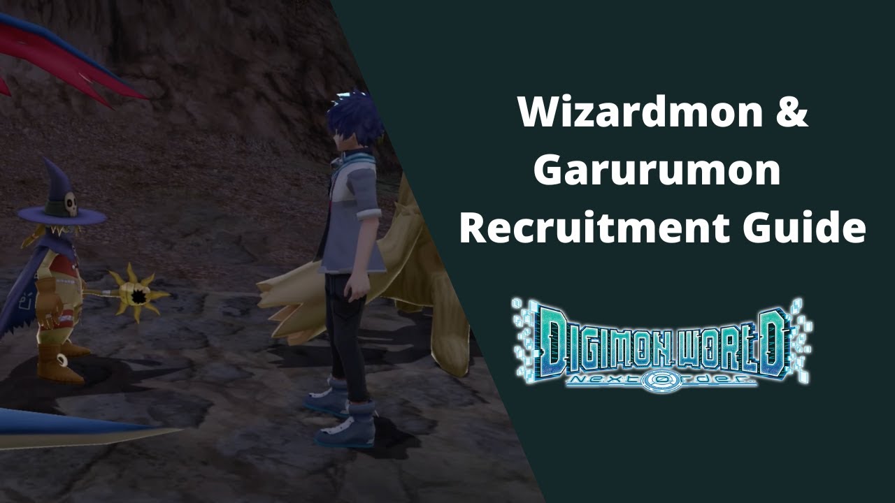 Wizardmon & Garurumon Recruitment Guide - Digimon World Next Order - 100% Walkthrough Guide 31