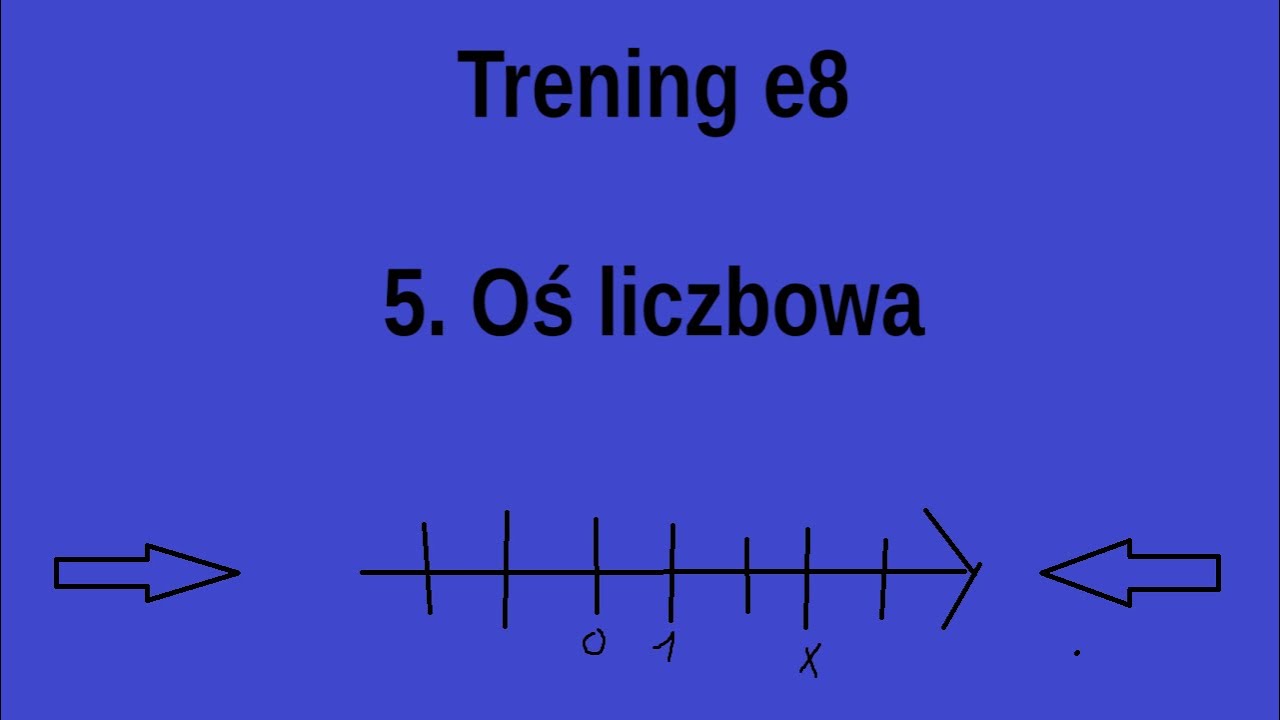 Trening e8 #5/10 Oś liczbowa