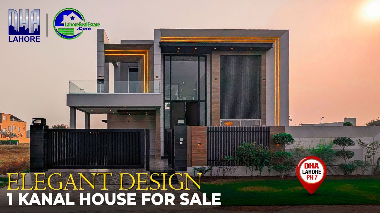 Step Inside This Stunning 1 Kanal Beautiful Design House in DHA Phase 7 Lahore