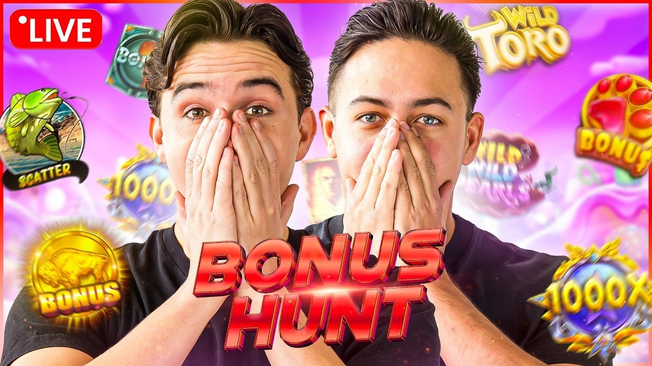 INSANE BONUSHUNT! WITH 3 SUPERS! - &euro;3000 BONUSHUNT ! - &euro;5000 SLOT TOURNAMENT GIVEAWAY IN DISCORD 18+