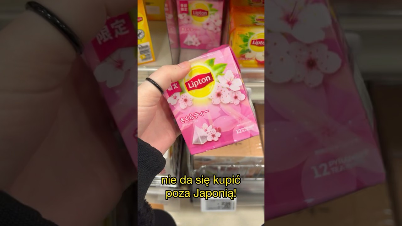 Herbata Lipton Sakura 🌸 | Tylko w Japonii | Enma Official