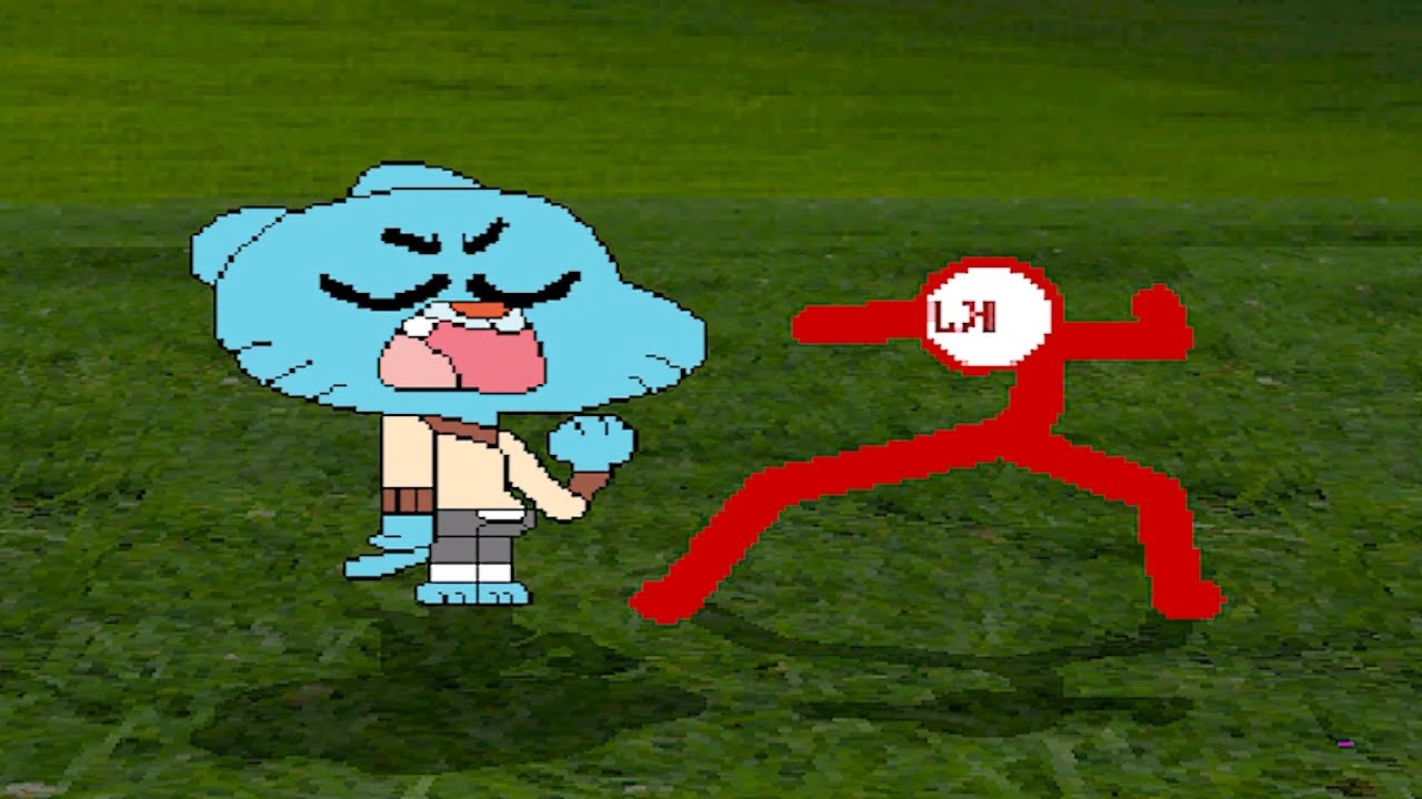 TEAM GUMBALL  and  KJ  BATTLES  WITH  MUGENS  IN  SURVIVAL  MODE in WINDOWS XP