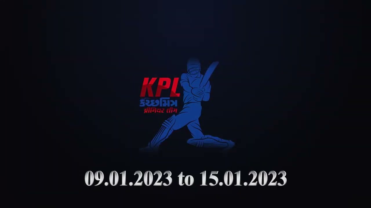 Promo Kutchmitra Premier League 2023
