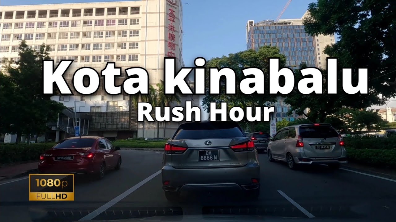 During Rush hour | Driving Tour | Kota kinabalu,Sabah🇲🇾