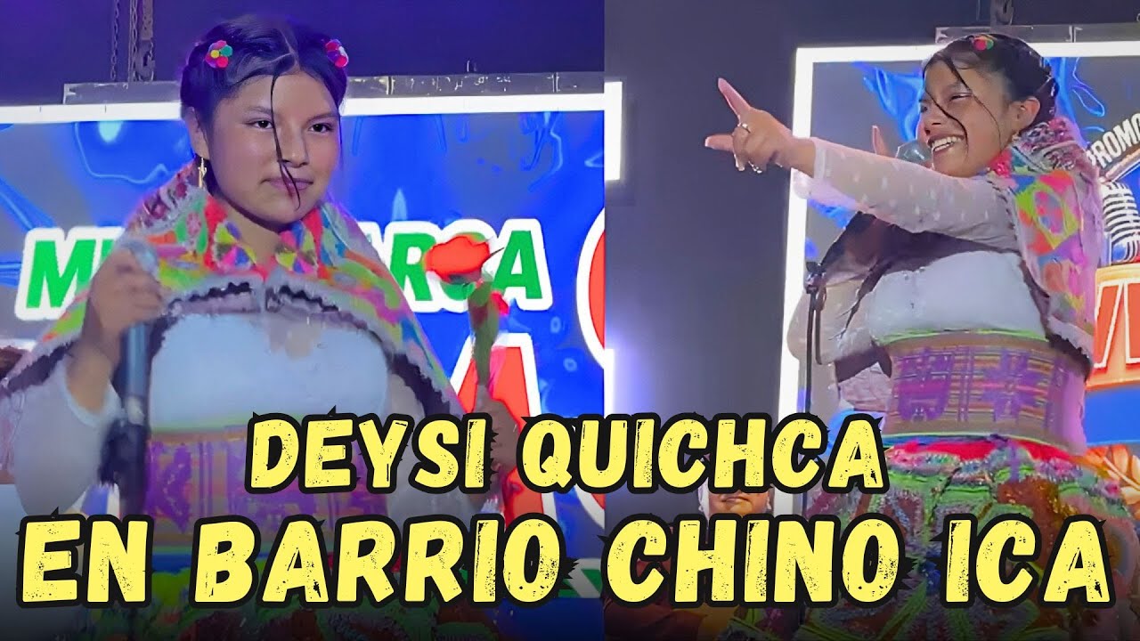 🔥🎤As&iacute; se Vivi&oacute; la Presentaci&oacute;n de 🎶❤️Deysi Quichca del Per&uacute; 🔥 Barrio Chino - Ica 2026