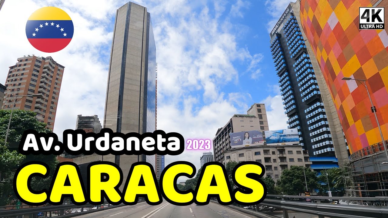 ¡CARACAS COMO ME GUSTA ESA CIUDAD! Venezuela. Avenida Urdaneta. 2023 - City Tour 🇻🇪 4K