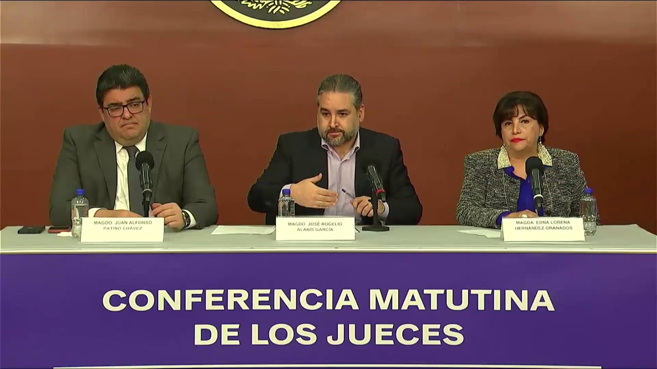 Conferencia Matutina de los Jueces | Lunes 09 de diciembre de 2024.