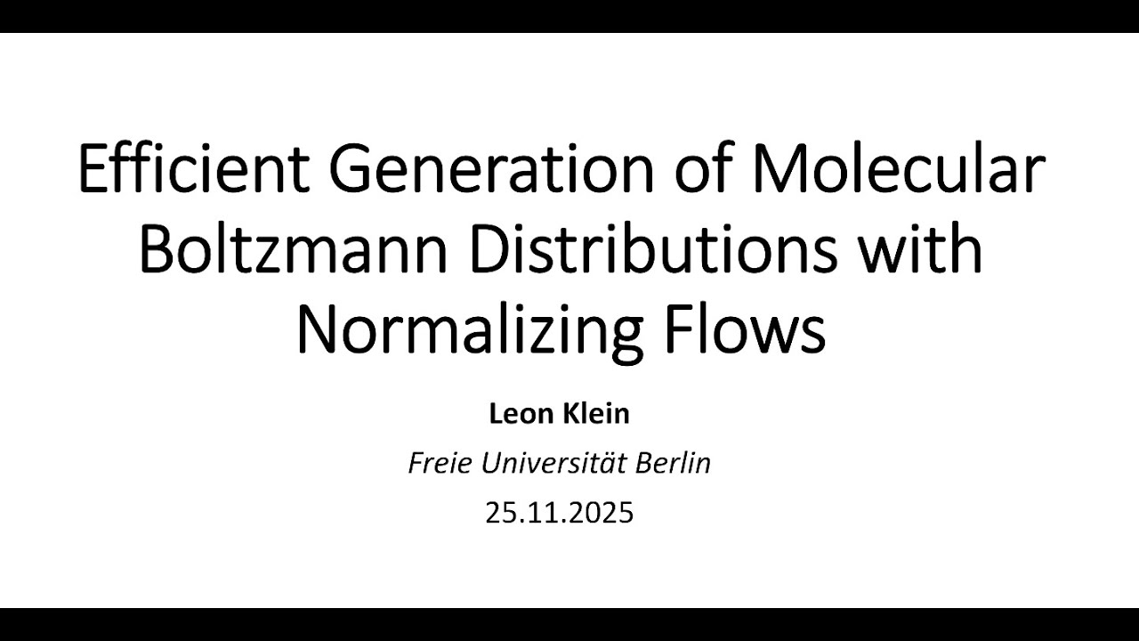 Efficient Generation of Molecular Boltzmann Distributions with Normalizing Flows