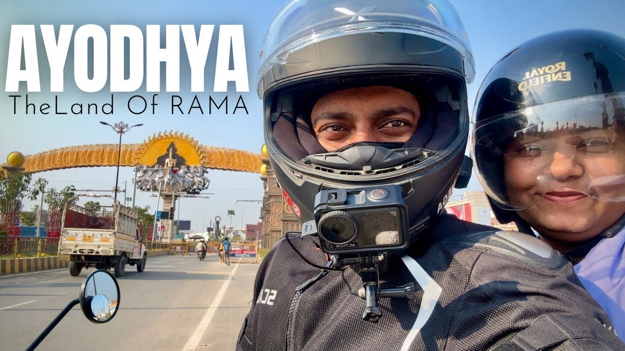 Ayodhya aa gye apni dost ke sath (The land of RAMA)