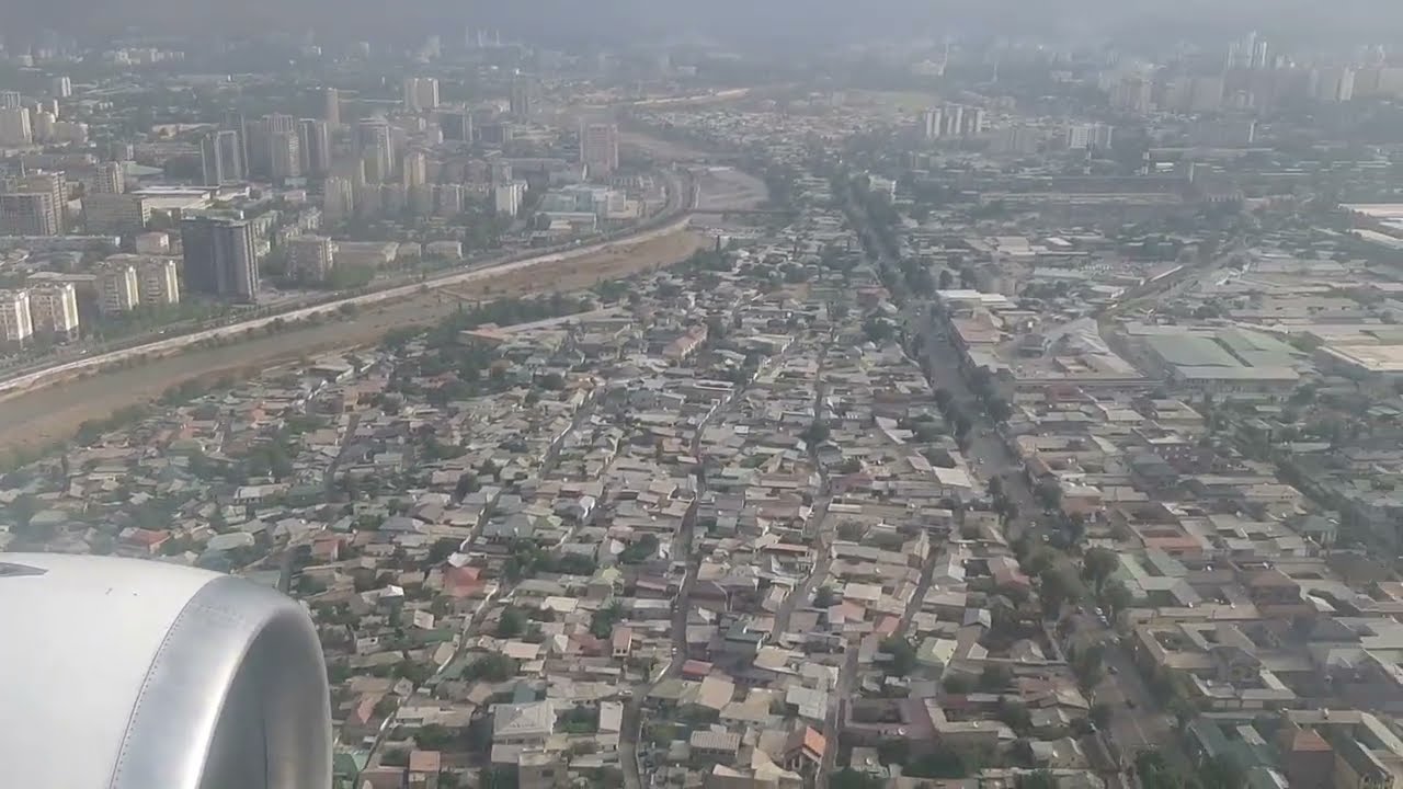 посадка в международный аэропорт Душанбе 2026 airoport Tajikistan Dushanbe