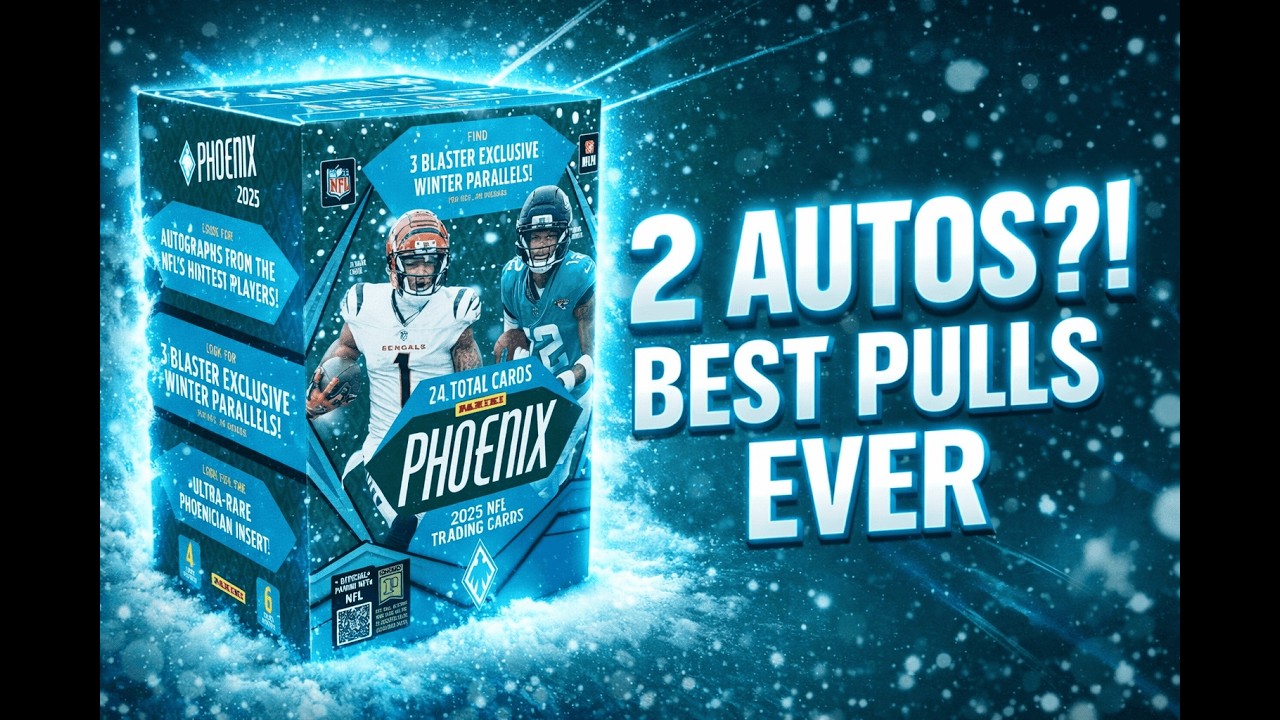 Our BEST Pulls EVER?! 🤯 2 AUTOS + Tons of Numbered Cards | 2025 Phoenix Winter