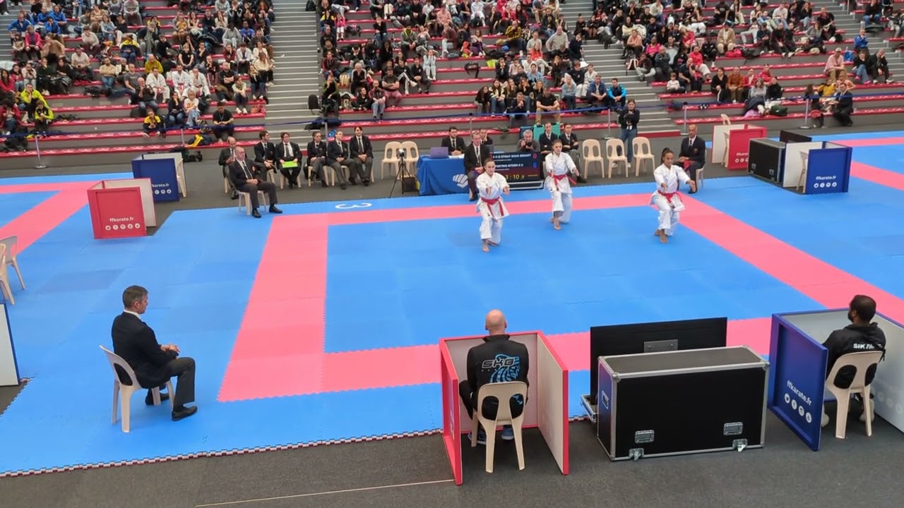 Championnat de France Karaté Kata 31 03 2024 - Finale sénior féminin