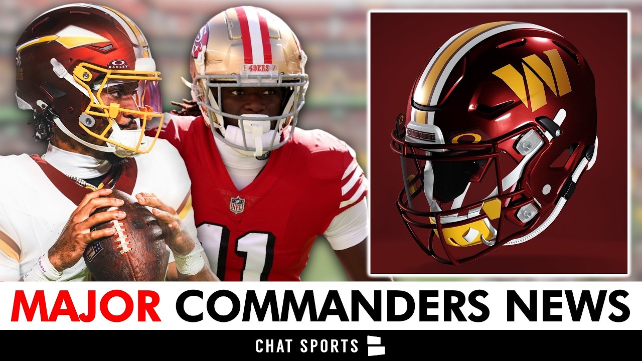 Washington Commanders News: Brandon Aiyuk’s Projected Contract REVEALED + Major Uniform Update