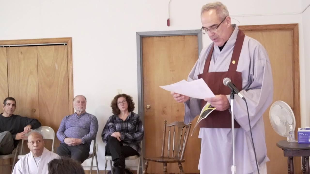 A Dharma Talk With Zen Master Tan Gong (José Ramírez)