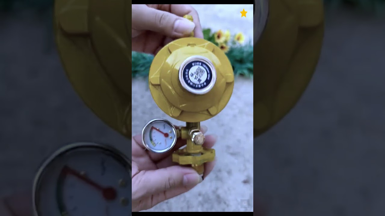 Gas Cylinder Regulator. IGT Gas Safety Device. Gas Regulator. #regulator #gascylinder #safetydevice