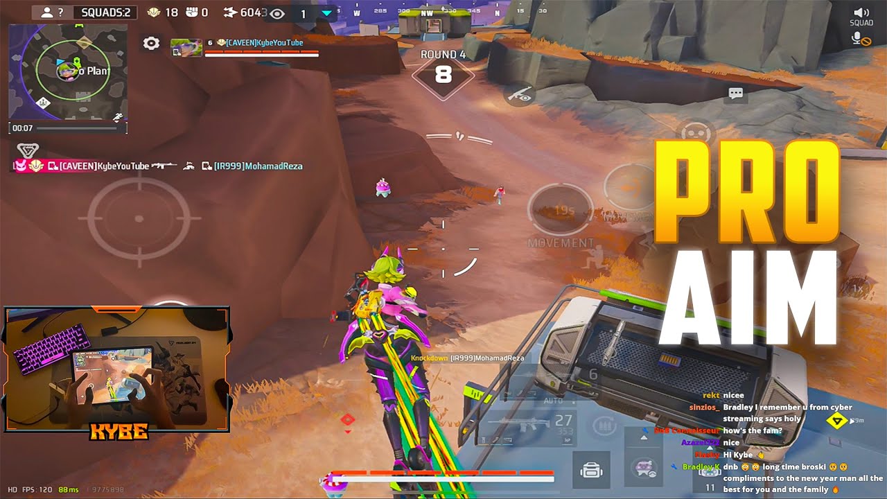 PRO AIM SOLO VS TRIO HANDCAM GAMAPLAY in Farlight 84