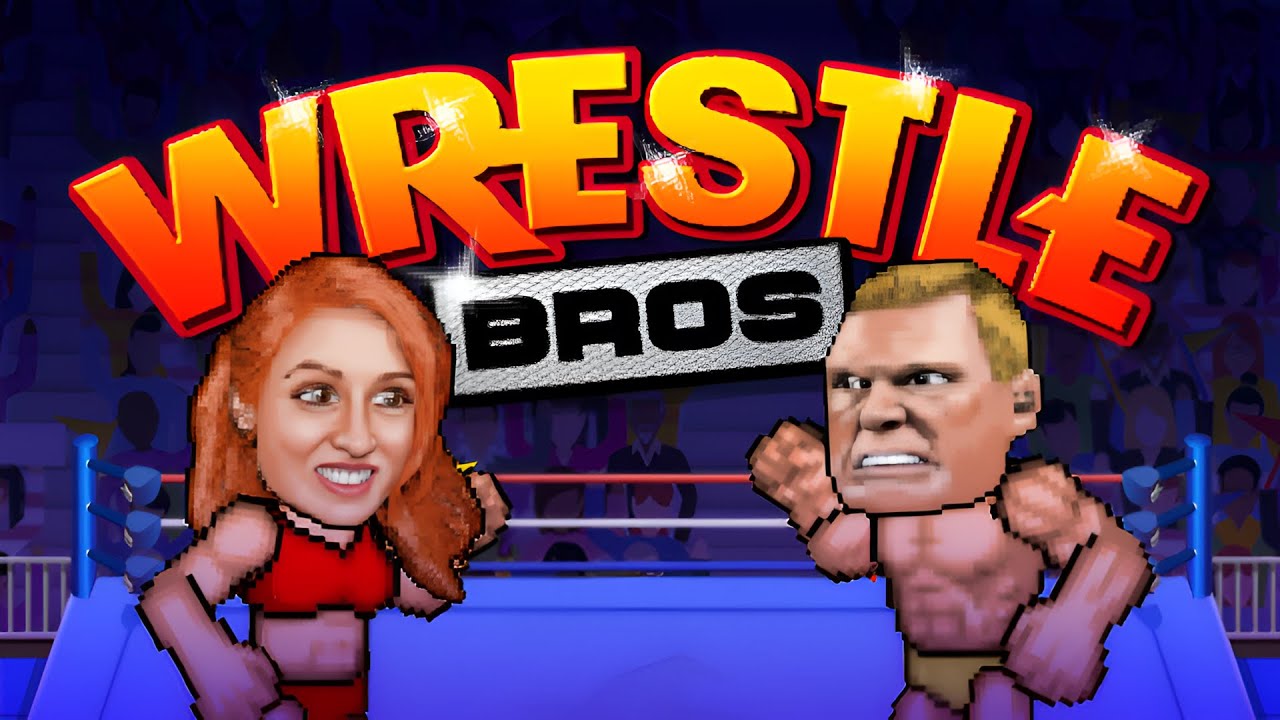 Wrestle Bros – Gameplay (No Commentary)