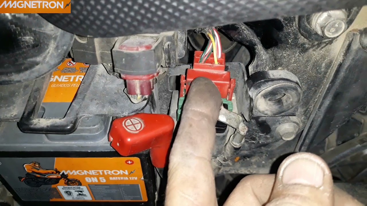 CG 150 FAN ES START 2015   descarregou toda carga da bateria(Apoio magnetron)