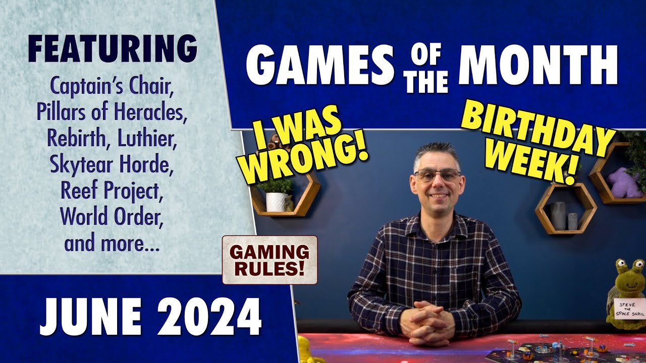Best Games of the Month VLOG - June 2024