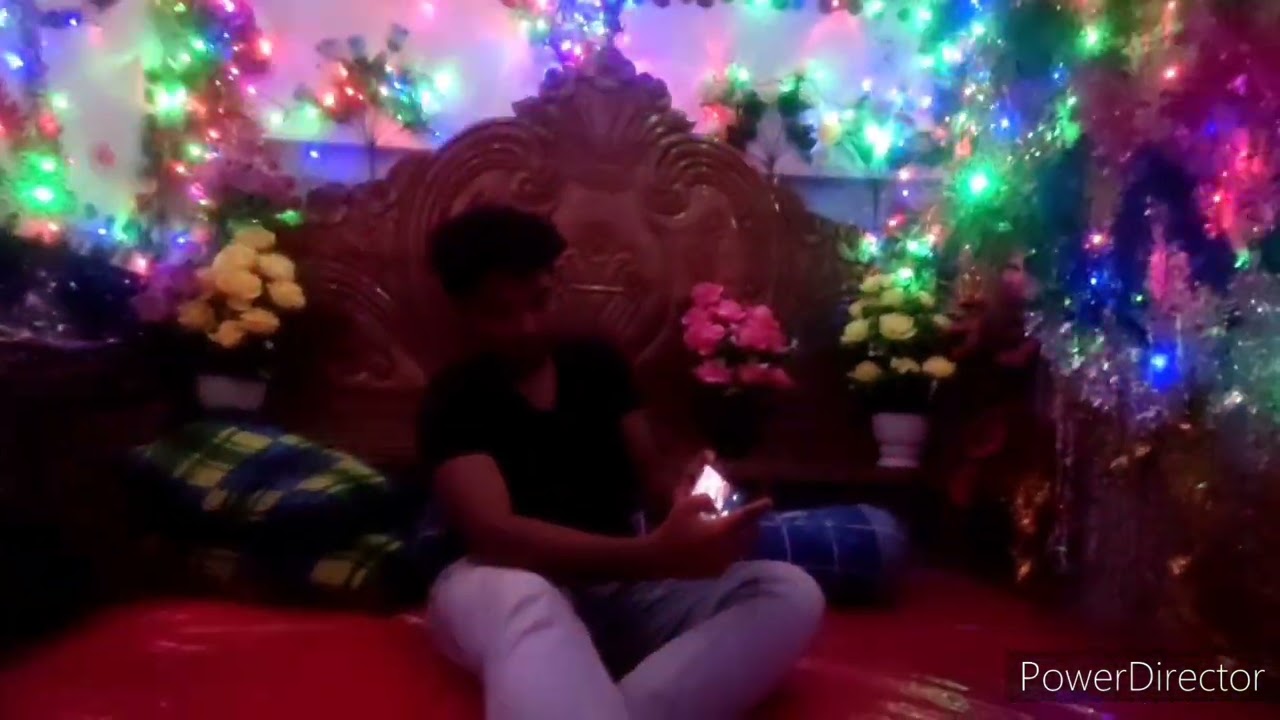 Rohingya wedding decoration room video //3/20/2022/ MD AYAS wedding happy married day