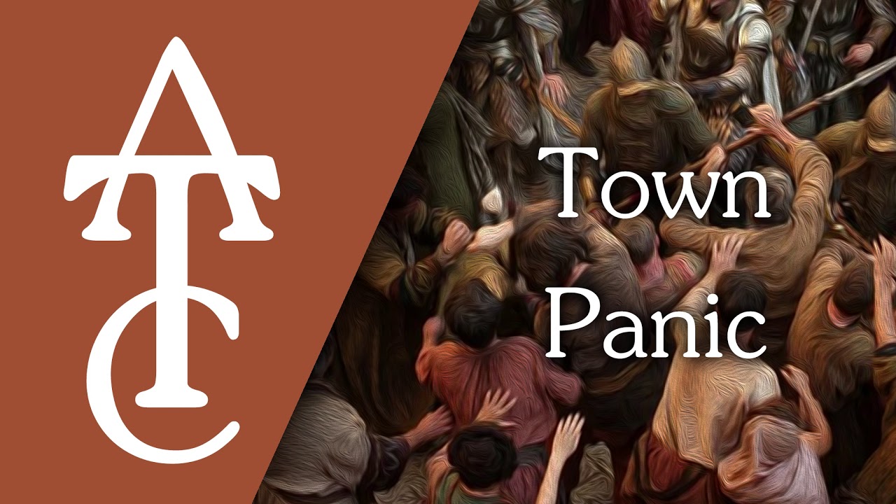 RPG | D&D Ambience - Town Panic (screams, crowd, bells)