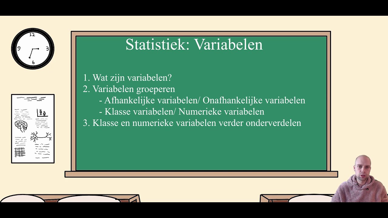 Statistiek les 1: introductie tot variabelen
