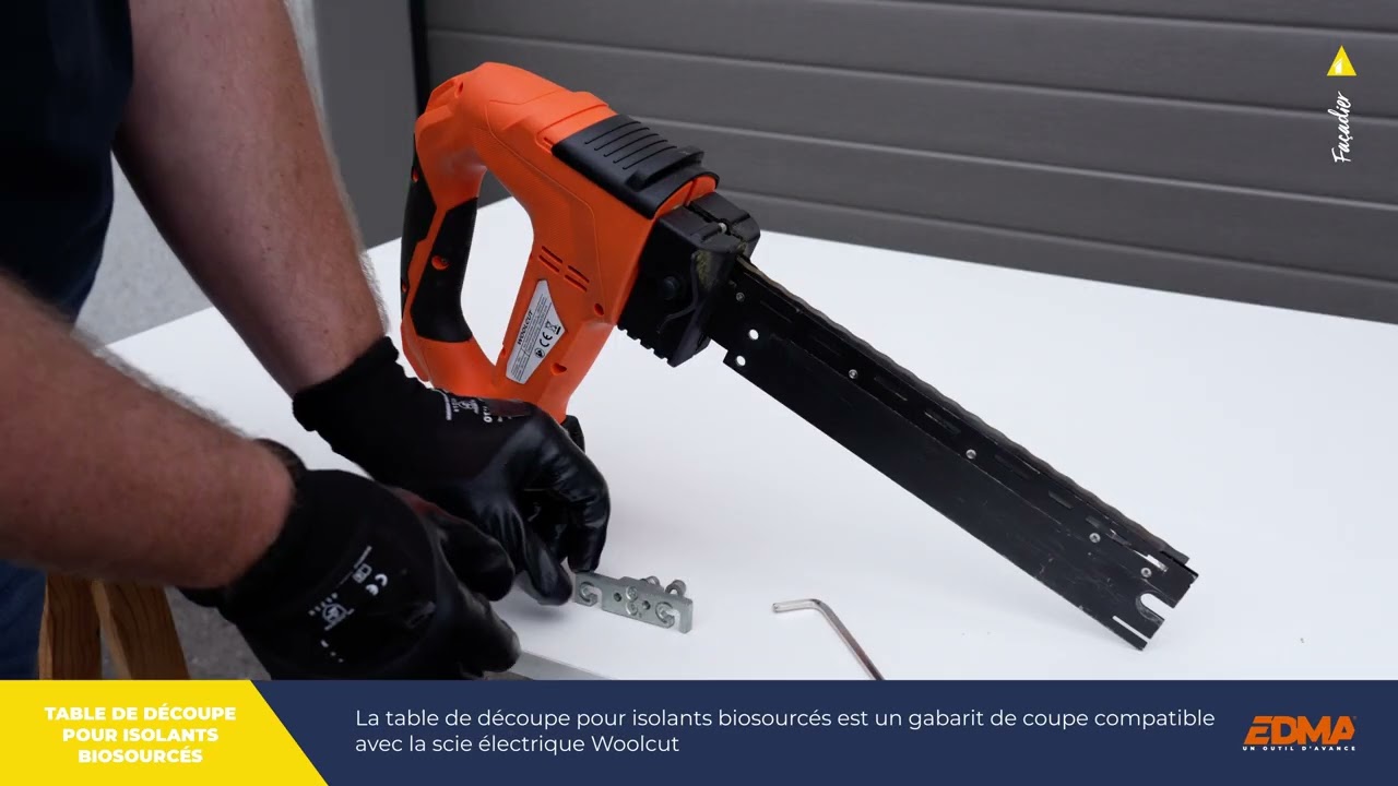 TABLE DE DÉCOUPE POUR ISOLANTS BIOSOURCÉS - Réf. : 368655