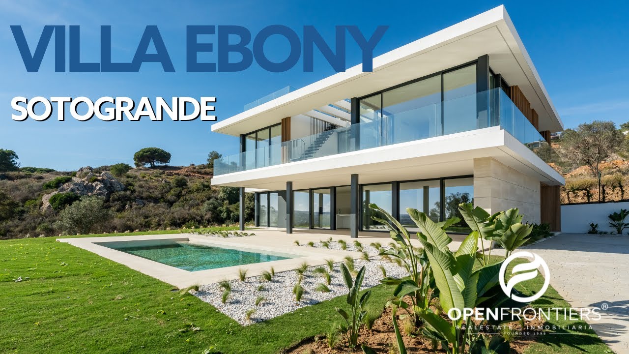 Villa Ebony Sotogrande – New Luxury Villa by Lago Architects | For Sale in La Reserva