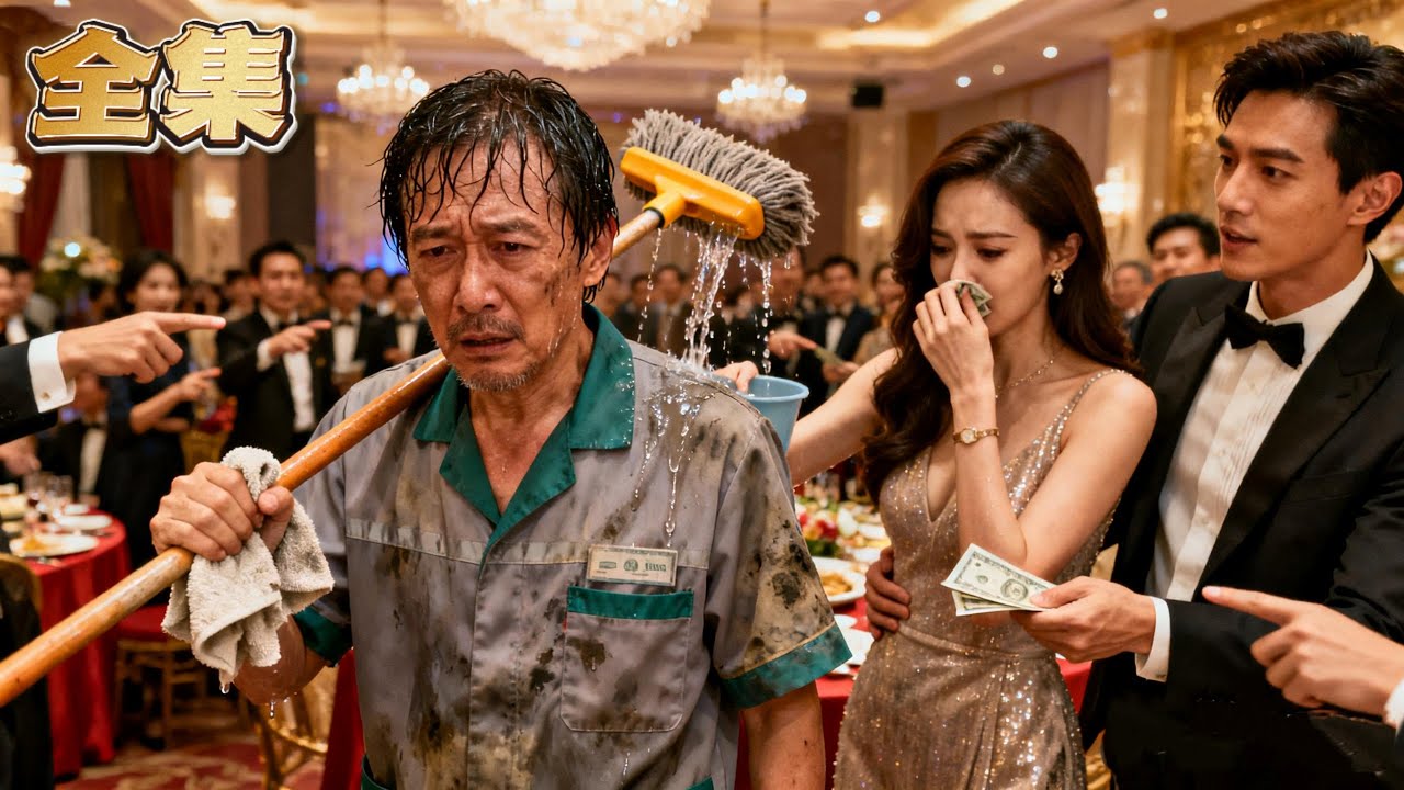 【FULL】👑掃廁所的清潔工大叔竟被準兒媳當眾羞辱退婚！轉身她就挽上富二代挑釁！下一秒秘書率百名保鏢湧入，耳光響徹全場：“恭迎千億總裁！”他轉身指認豪門千金：“這才是我兒媳！”勢利女當場癱軟在地