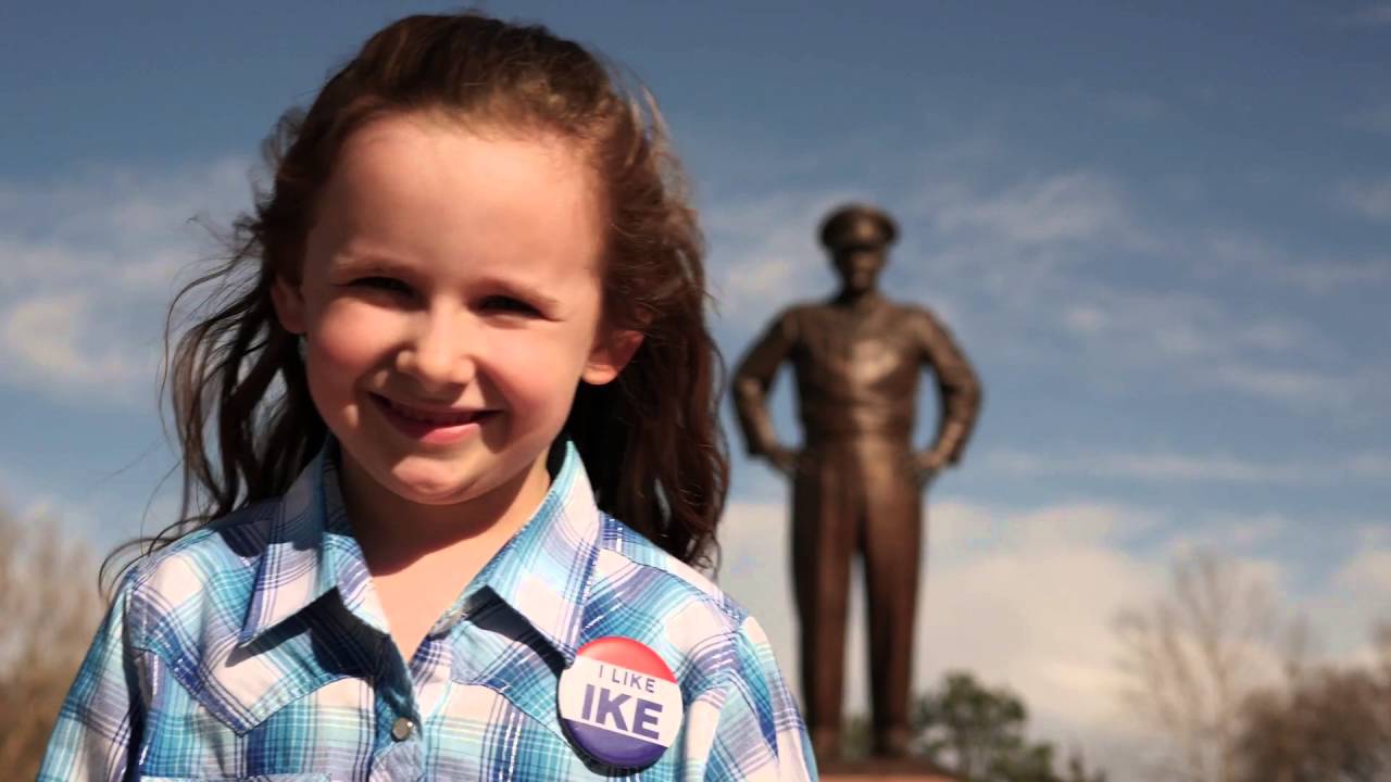 Macey Hensley visits Dwight D  Eisenhower Presidential Library Museum and Boyhood Home HD