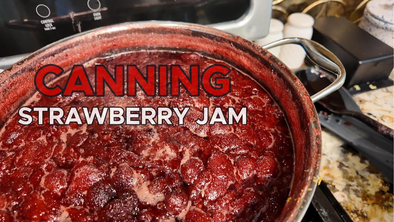 How to Can Homemade Strawberry Jam | Fresh & Frozen Strawberries | Beets, Beds, and Browns