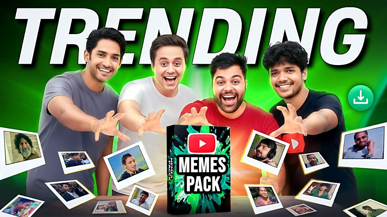 100 + Memes for Video Editing (No Copyright) | Viral Meme Clips Pack DOWNLOAD ⬇️