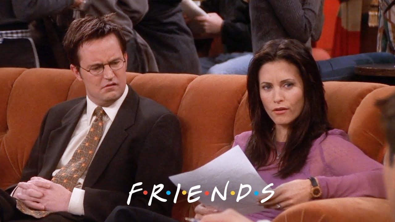 Chandler Has To Stay Out of Wedding Planning | Friends