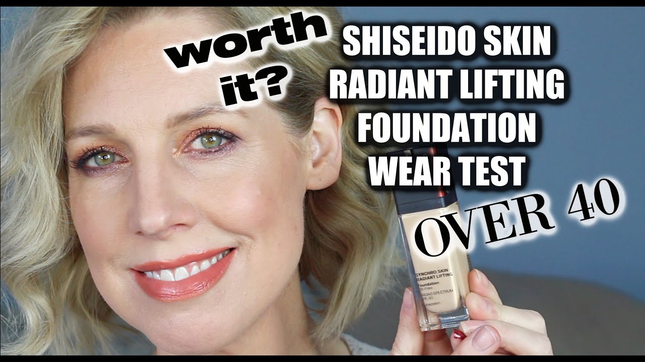 SHISEIDO Skin Radiant Lifting Foundation | Wear Test over 40 | frugieblog💋