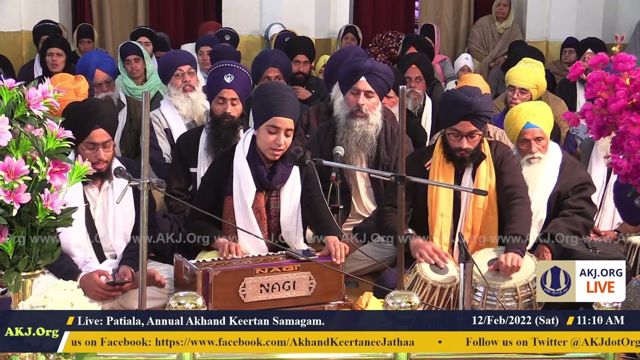 002 Patiala 12Feb2022 SatMor Dinas Sohellaa Bibi Antarpreet Kaur Jee Delhi
