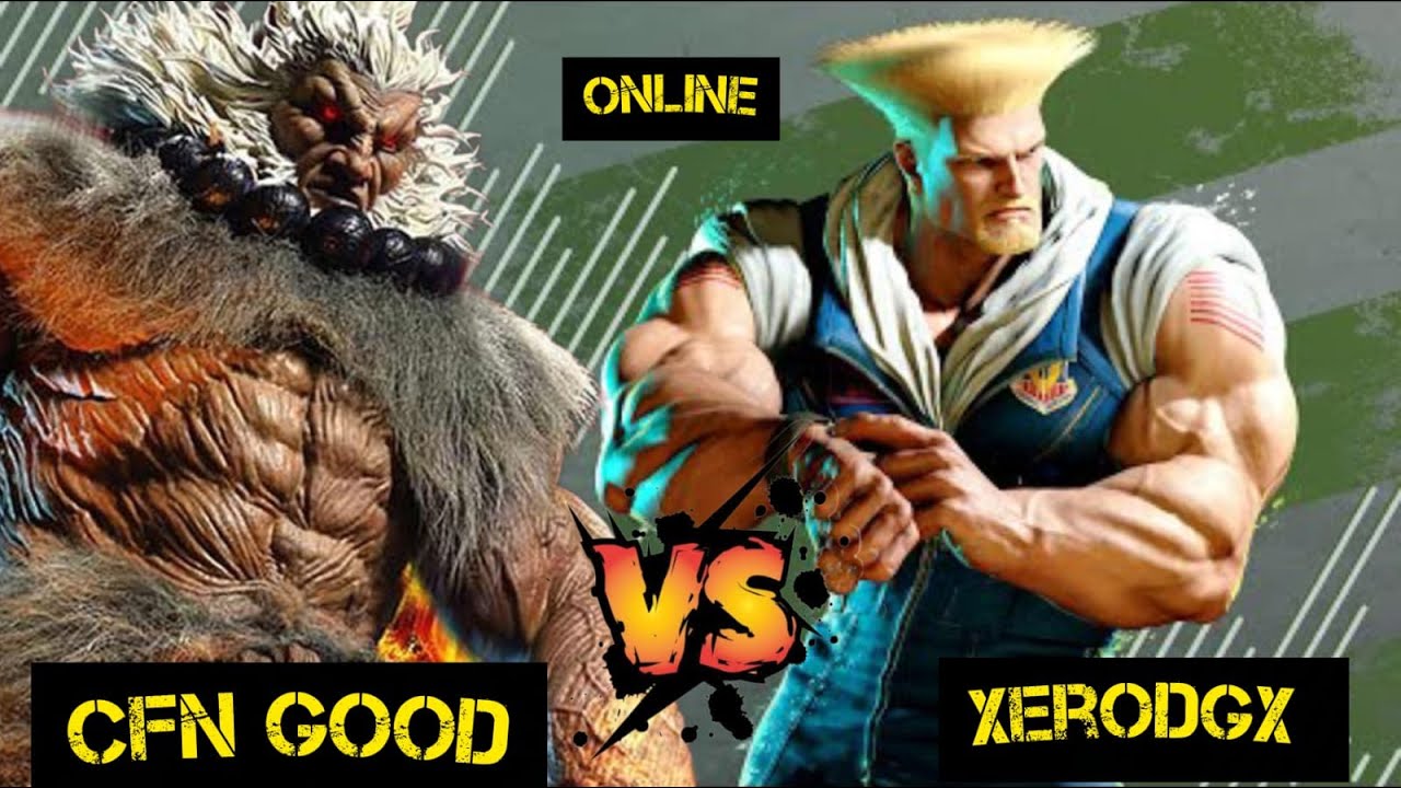 SF6-CFN GOOD ( GUILE ) vs XERODGX ( AKUMA ) REPLAY